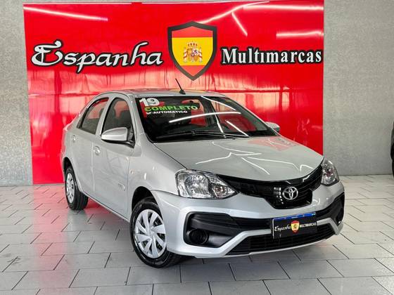 TOYOTA ETIOS 1.5 X SEDAN 16V FLEX 4P AUTOMÁTICO TOYOTA ETIOS 1.5 X SEDAN 16V FLEX 4P AUTOMÁTICO